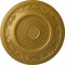 Ekena Millwork Nestor Ceiling Medallion (Fits Canopies up to 5"), Hand-Painted Pharaohs Gold, 25 7/8"OD x 2 1/4"P CM25NEPGS - alternate 1